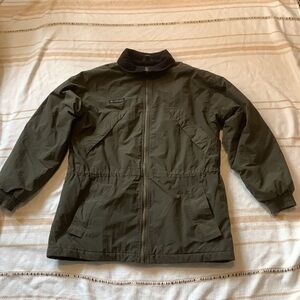 90’s Columbia Nylon and Fleece Lined Parka Size Small